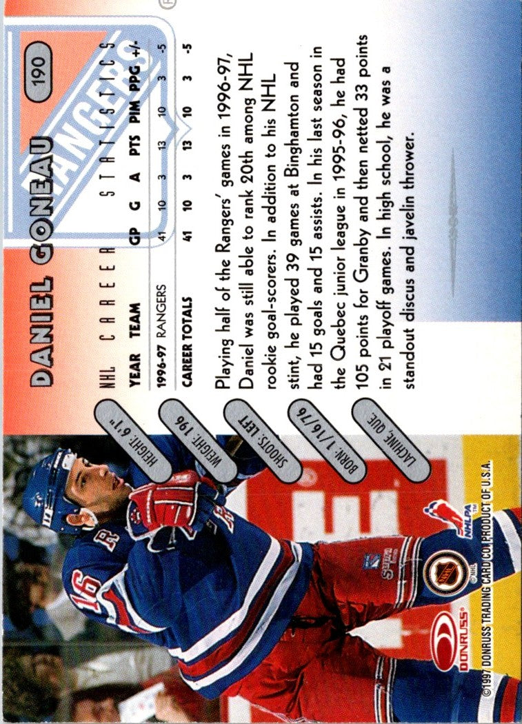 1997 Donruss Daniel Goneau