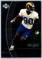1999 Upper Deck Black Diamond Isaac Bruce #86