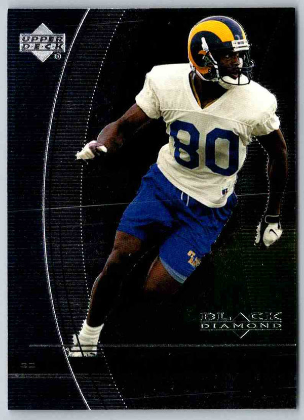 1999 Upper Deck Black Diamond Isaac Bruce #86