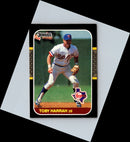 1986 Donruss Toby Harrah