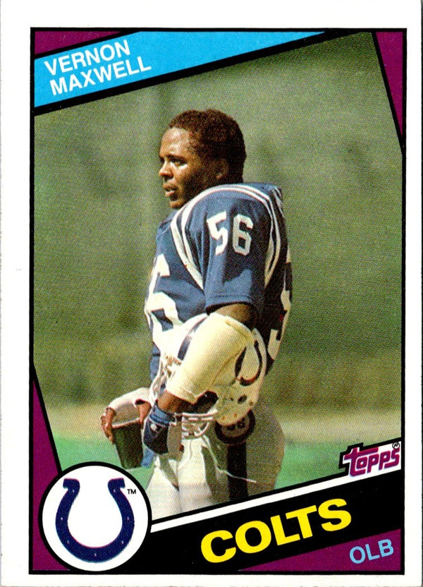 1984 Topps Vernon Maxwell #16 Rookie