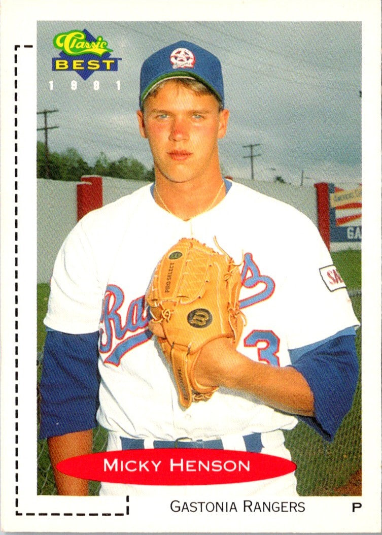 1991 Classic Best Micky Henson