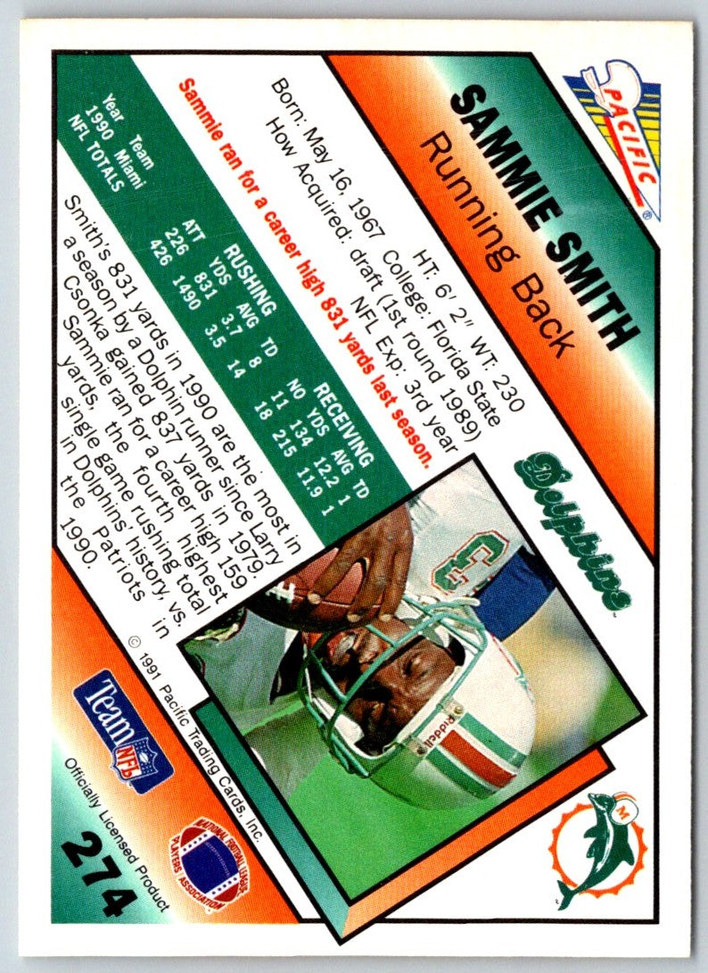 1991 Pacific Sammie Smith