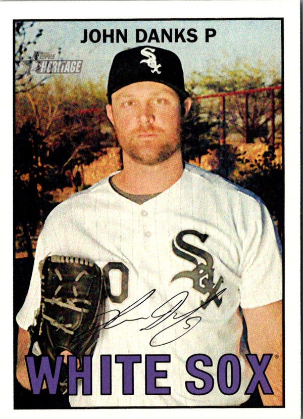 2016 Topps Heritage John Danks #136