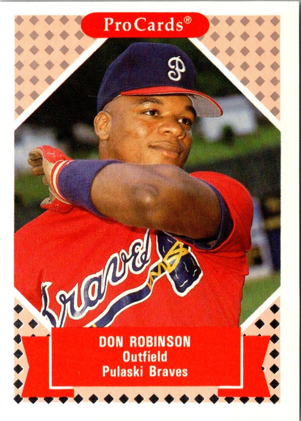 1991 ProCards Don Robinson #192