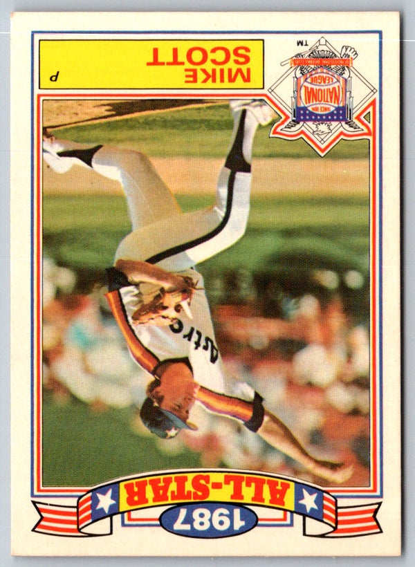 1987 Topps Mike Scott #330