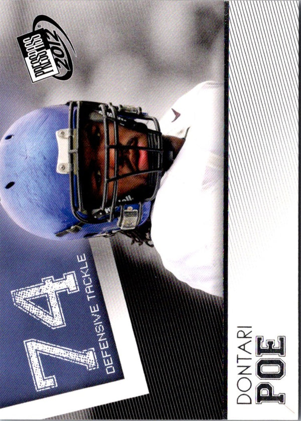 2012 Press Pass Dontari Poe #39