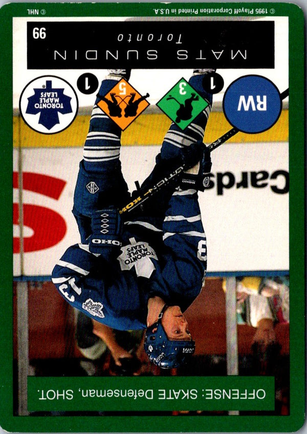 1995 Playoff One on Challenge Mats Sundin #99