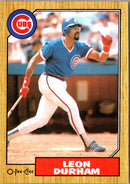 1987 O-Pee-Chee Leon Durham