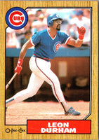 1987 O-Pee-Chee Leon Durham #290