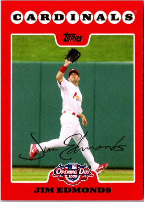 2006 Topps Opening Day Sports Illustrated For Kids Jim Edmonds #8