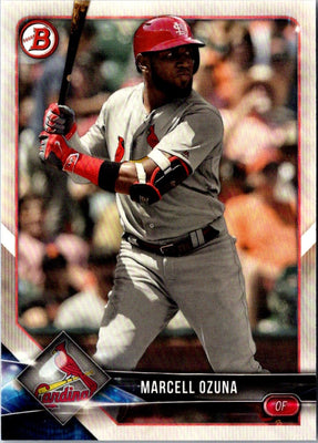 2018 Bowman Marcell Ozuna #51