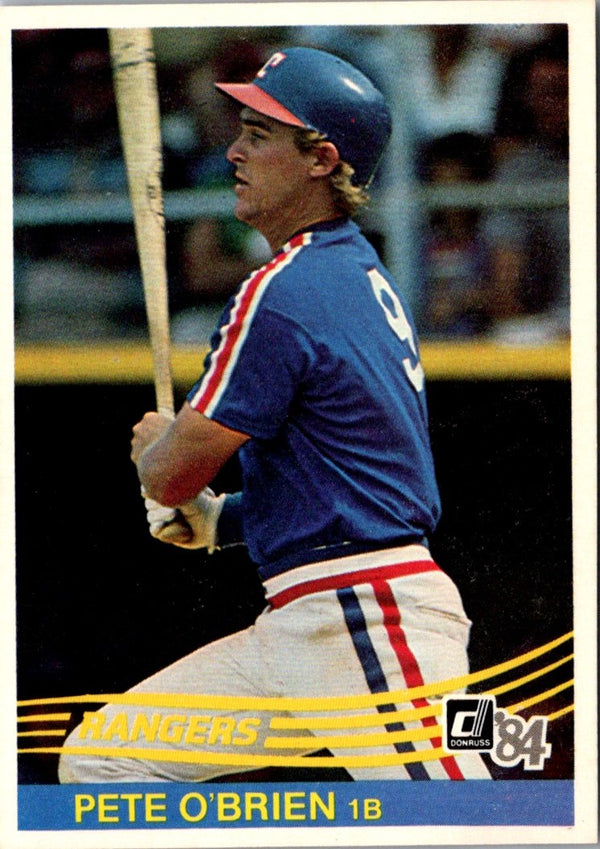 1984 Donruss Pete O'Brien #281 Rookie