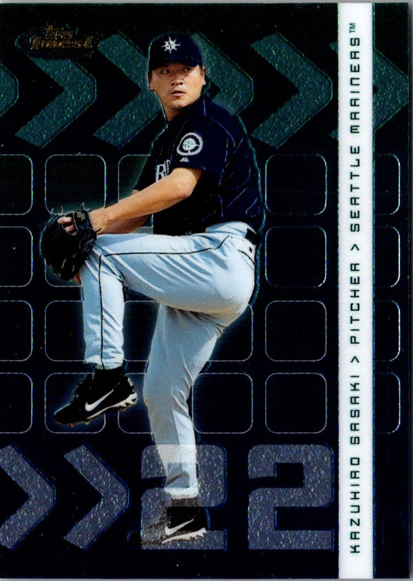 2002 Finest Kazuhiro Sasaki #42