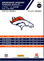 2012 Score Knowshon Moreno #183