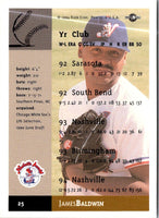 1994 Fleer Excel James Baldwin #25