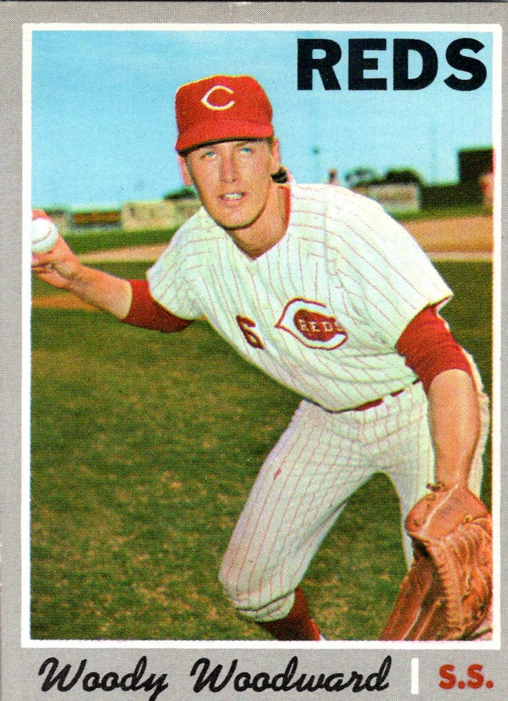 1970 Topps Woody Woodward