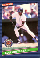 1986 Leaf Lou Whitaker #33