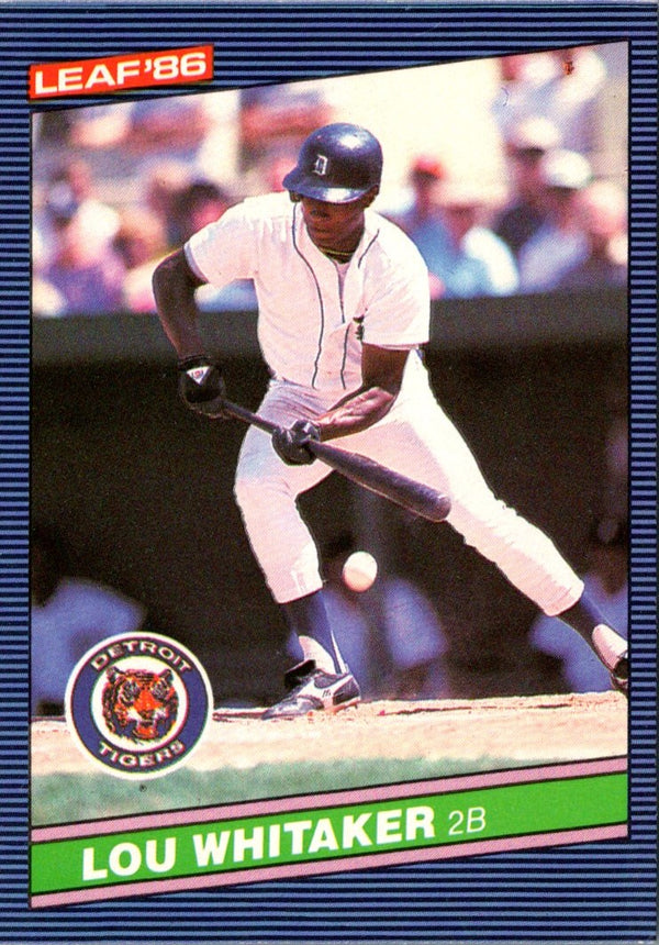 1986 Leaf Lou Whitaker #33