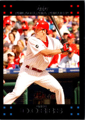 2007 Topps Updates & Highlights Greg Dobbs #UH98