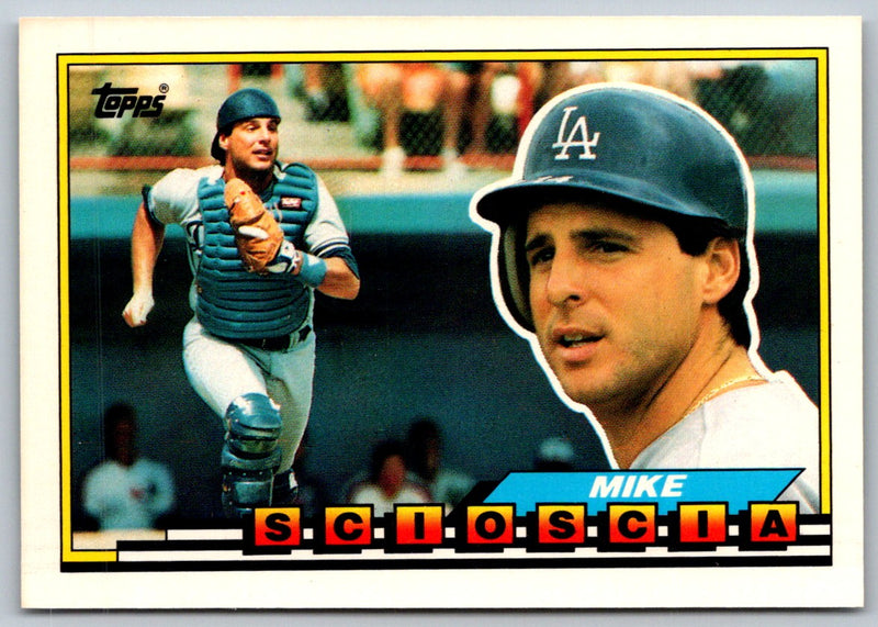 1989 Topps Big Mike Scioscia