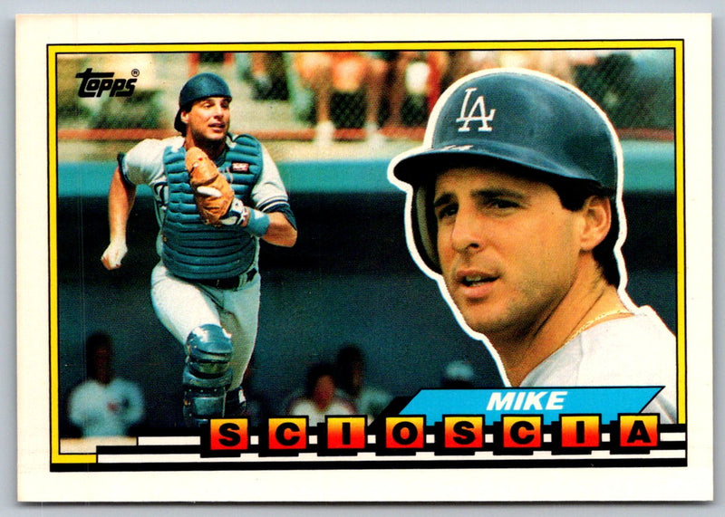 1989 Topps Big Mike Scioscia #281
