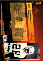 1993 Wild Card Greg Robinson #252 Rookie