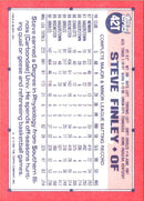 1991 Topps Traded Steve Finley