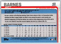 2019 Topps Matt Barnes #422