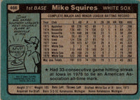 1980 Topps Mike Squires #466