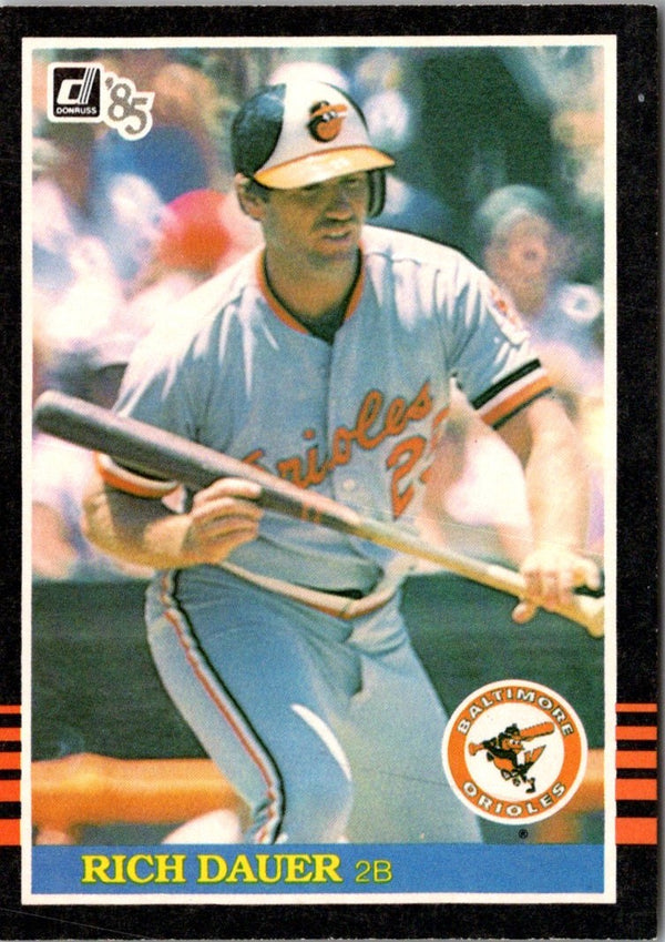 1985 Donruss Rich Dauer #106