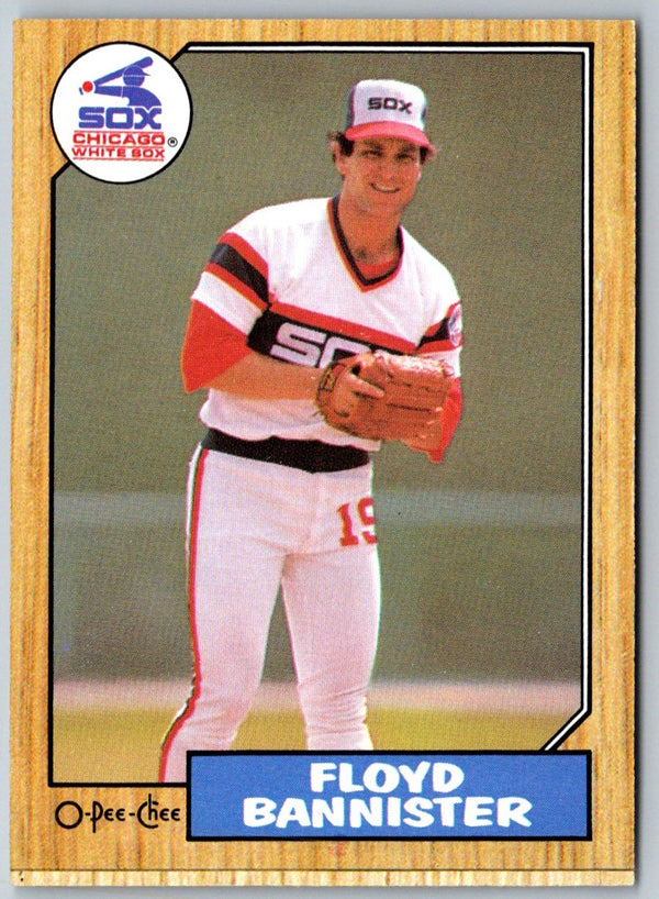 1987 O-Pee-Chee Floyd Bannister #356