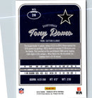 2016 Donruss Optic Tony Romo