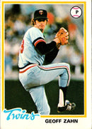 1978 Topps Geoff Zahn