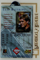 1996 Collector's Edge President's Reserve Clay Matthews #207