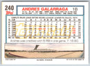 1992 Topps Andres Galarraga