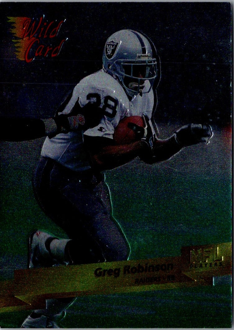 1993 Wild Card Greg Robinson