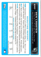 2009 Bowman Chrome Prospects Ben Lasater #BCP37