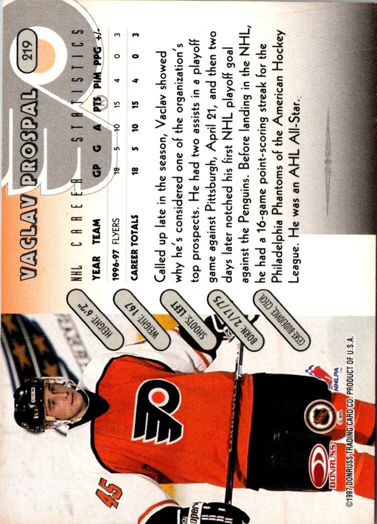 1997 Donruss Vaclav Prospal