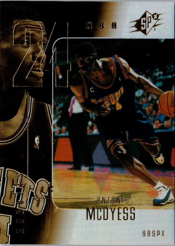 1999 SPx Antonio McDyess #16