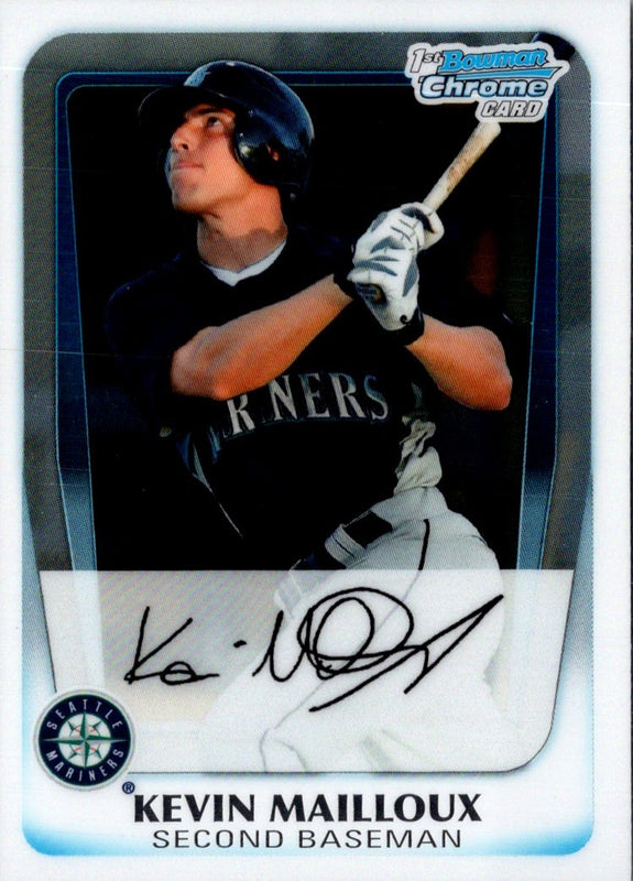 2011 Bowman Chrome Prospects Kevin Mailloux #BCP56