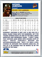 2003 Topps Antawn Jamison #61