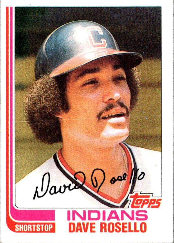 1982 Topps Dave Rosello #724