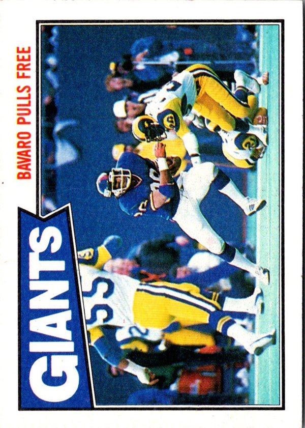 1986 Topps Giants Team Leaders #137 NM+