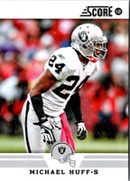 2012 Score Michael Huff #82