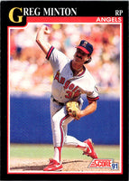 1991 Score Greg Minton #823