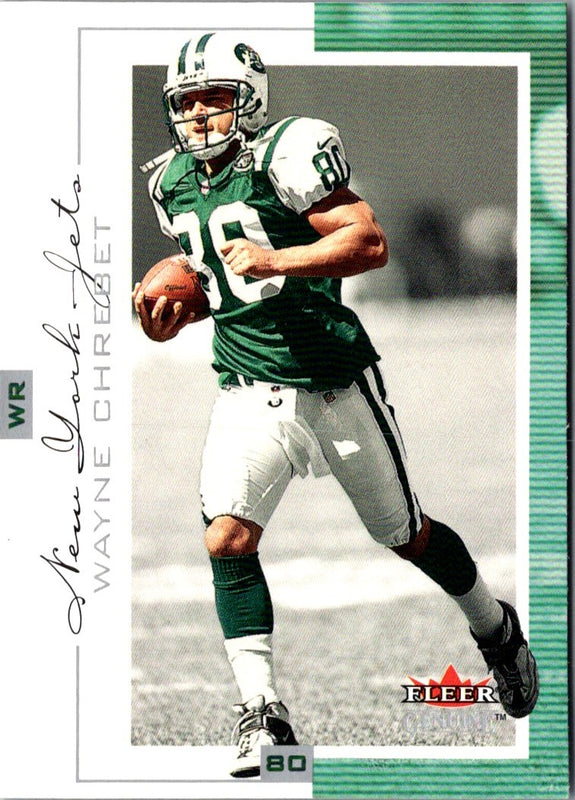 2001 Fleer Genuine Wayne Chrebet #89