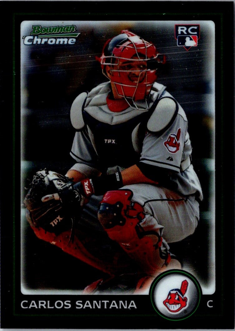 2010 Bowman Chrome Carlos Santana