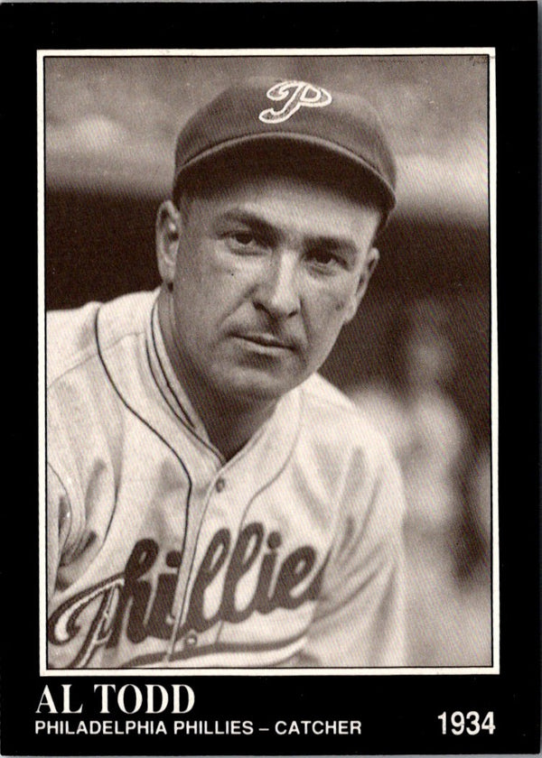 1991 Conlon Collection TSN Al Todd #239