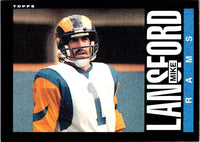 1985 Topps Mike Lansford #84